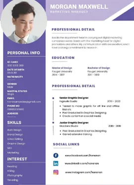 CV Example 4